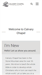 Mobile Screenshot of calvaryday.net